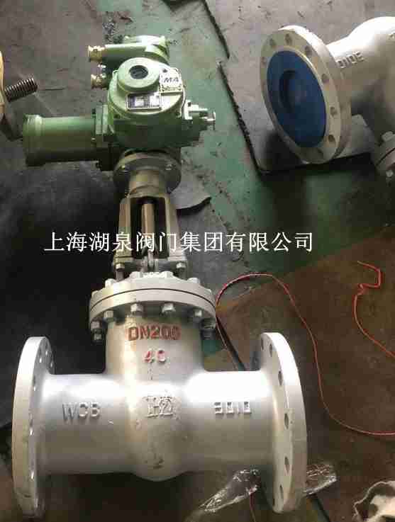 電動閘閥z941h-25 DN200的尺寸，長度