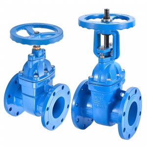 球墨鑄鐵閘閥Z41T-1.6Q,DN300含配對法蘭、螺